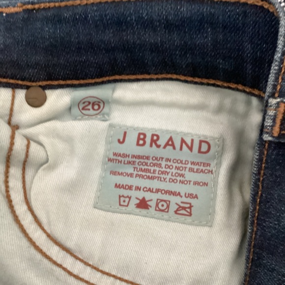 J BRAND Martini flare jeans Sz 26 Mayflower blue EUC - Picture 9 of 10